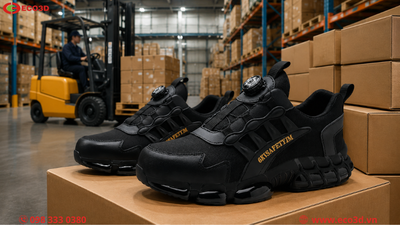 Giày bảo hộ KingPro Urban S104 sẵn kho số lượng lớn cho doanh nghiệp, nhà máy và đại lý